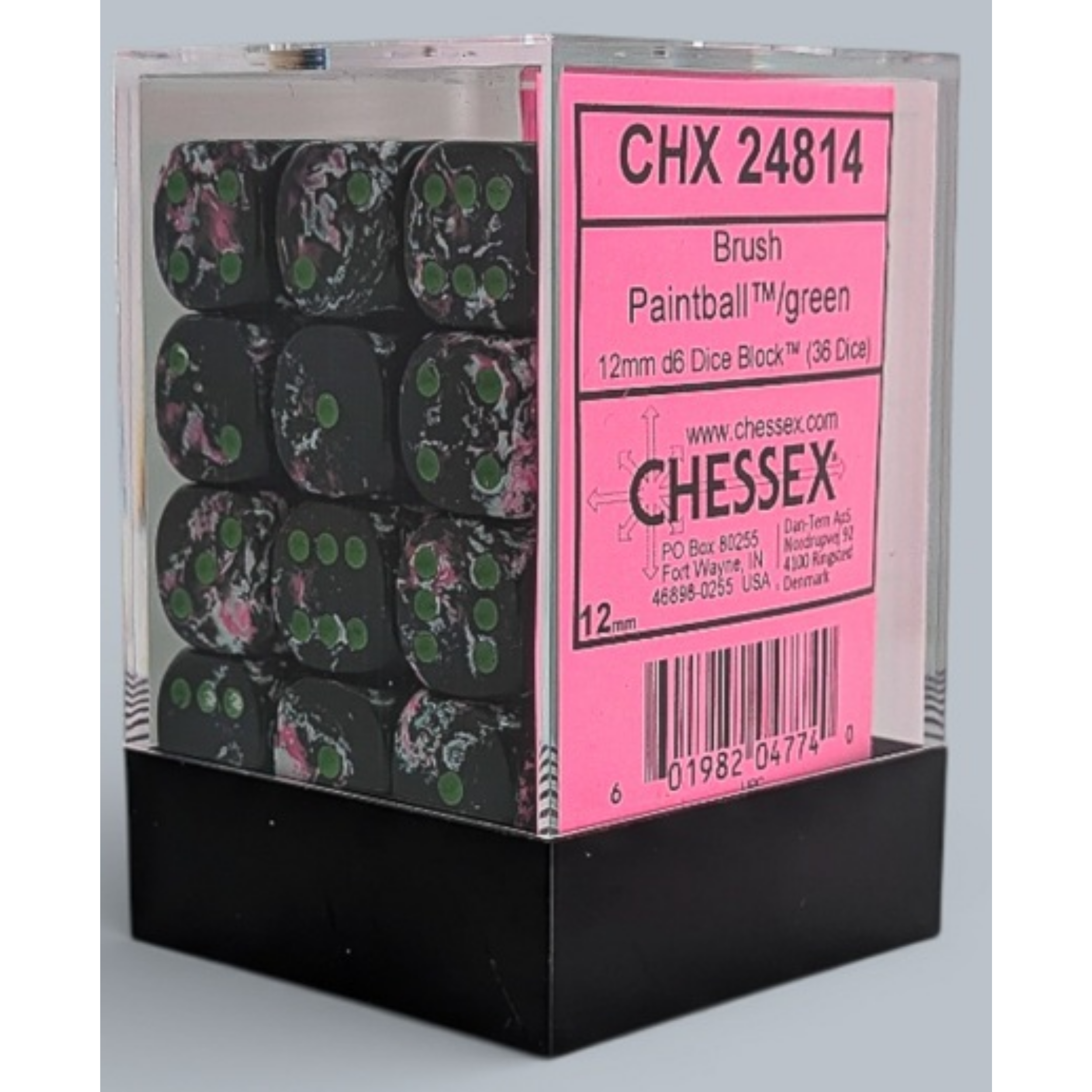 CHX24814 Brush 36D6 Polyhedral Paintball/Green